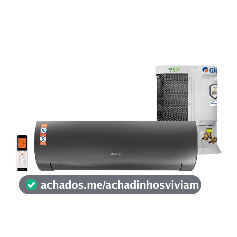Ar-condicionado Split 9000 BTUs Gree Inverter Quente e Frio G Diamond Auto GWH09ACA-D6DNA1A