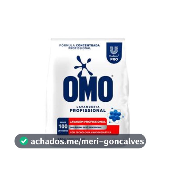 Lava Roupas Pó 5,6KG Omo Lavanderia Pro
