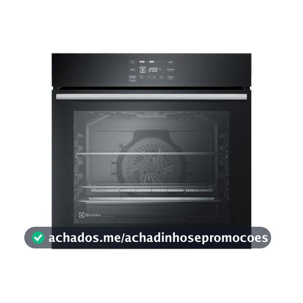 Forno Elétrico de Embutir Electrolux Experience com 80 Litros de Capacidade, Grill e Painel Touch Preto - OE8EA - Forno Elétrico - Magazine Loucops