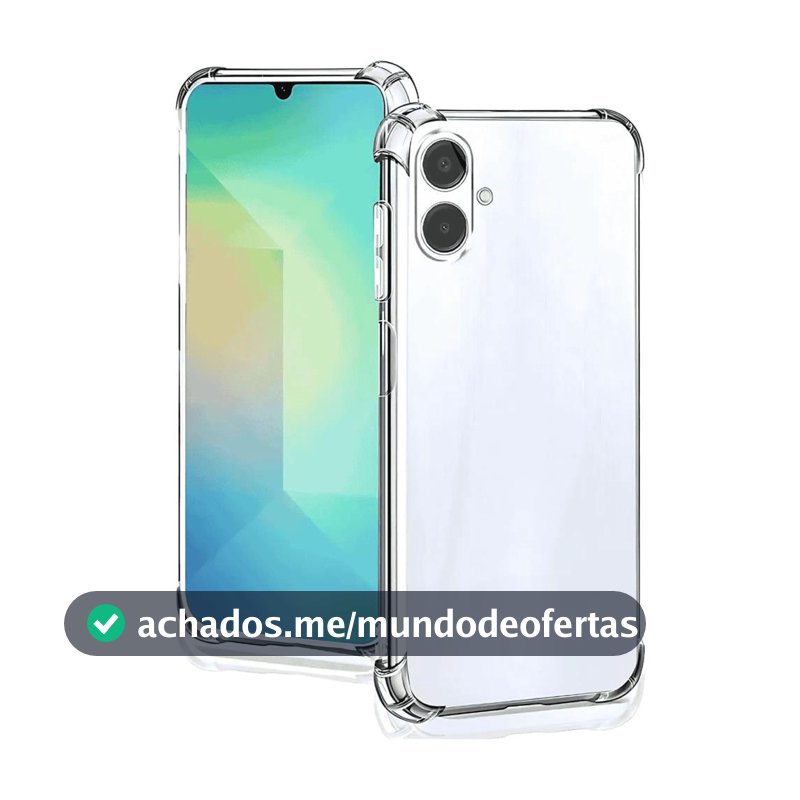 Capa Galaxy A06 5G 6.7" Capinha Protetora Transparente Anti-Impacto - LXL - Capinha de Celular