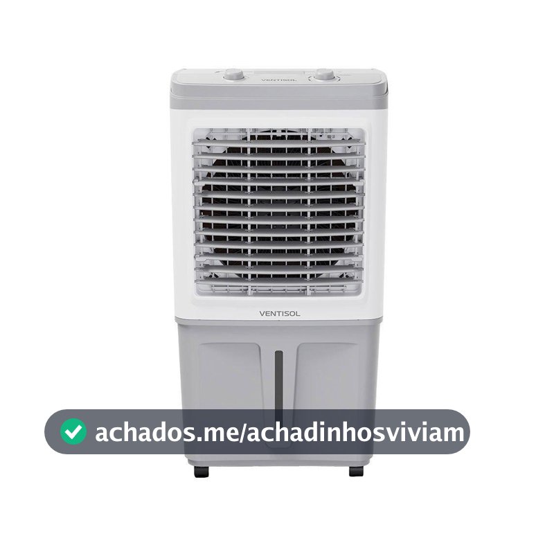 Climatizador Clin60 220V Pro Reservatório 60L Potência 150W Fácil Transporte Portátil Ventisol - Climatizador de Ar - Magazine Walleskaricardo