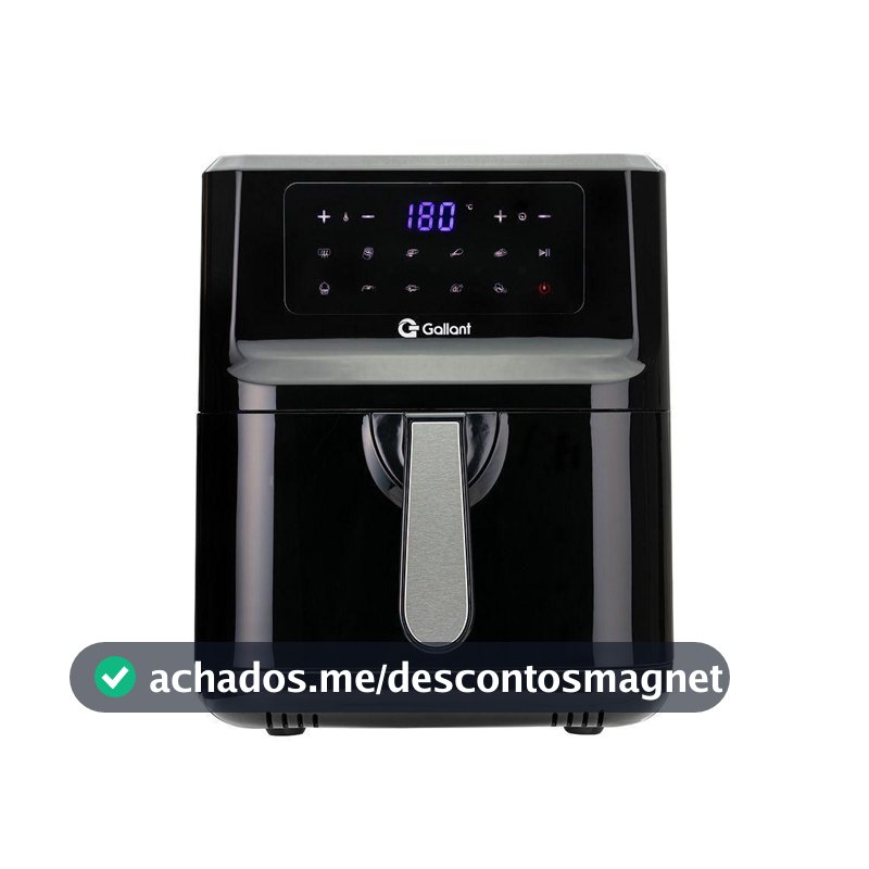 Fritadeira Air Fryer Gallant GFE05 Digital Family Sem Óleo 5L 1400w 127v