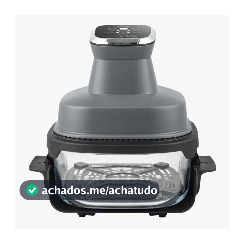 Air Fryer com Cesto de Vidro 4L 1500W AFV101 Fritadeira Elétrica com Tampa Kian - Fritadeira sem Óleo / Air Fryer - Magazine Jhjofertas