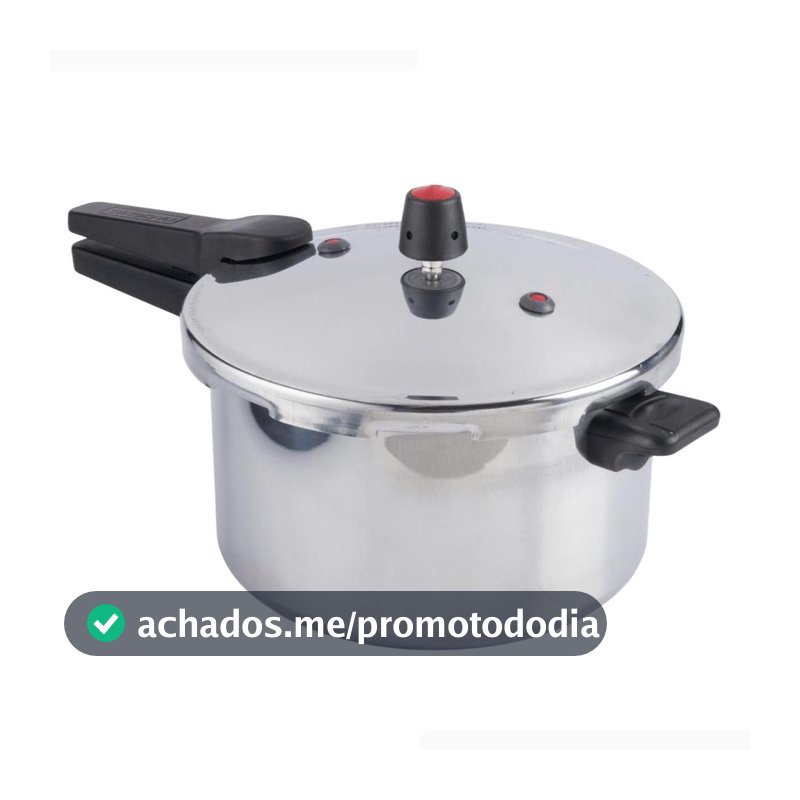Panela De Pressão Fechamento Externo 7L Polido Nacional