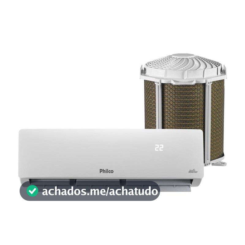 Ar-condicionado Split 12.000 BTUs Philco Inverter Frio Hi Wall PAC12FC INT