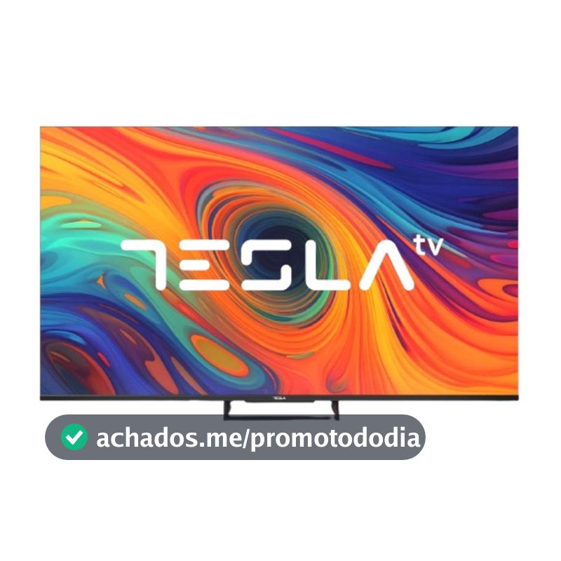 Smart TV 65 polegadas Tesla QLED TV 65USAG com Assistente Dolby Atmos