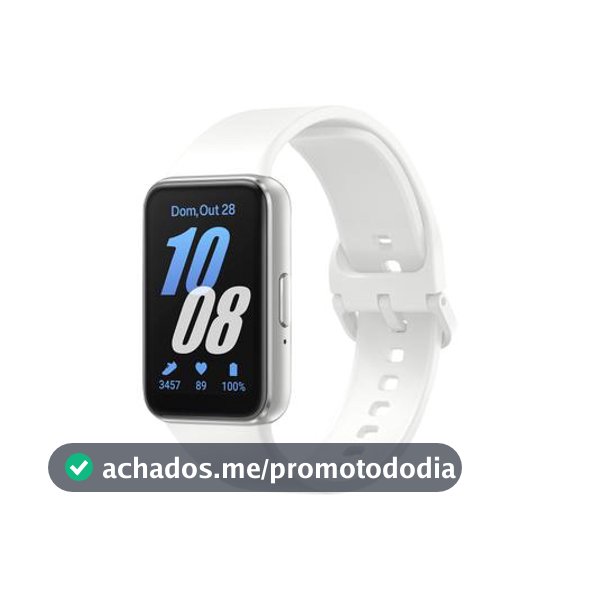 Smartband Samsung Galaxy Fit3 Prata