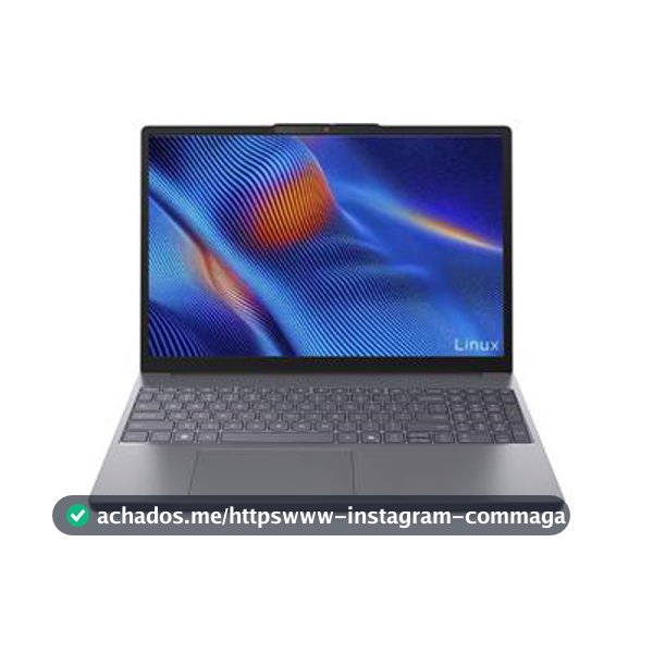 Notebook Lenovo IdeaPad Slim 3 15IRU10 Intel Core 3 100U 8GB 256GB SSD Linux 15.3" - 83NUS00000 Luna Grey