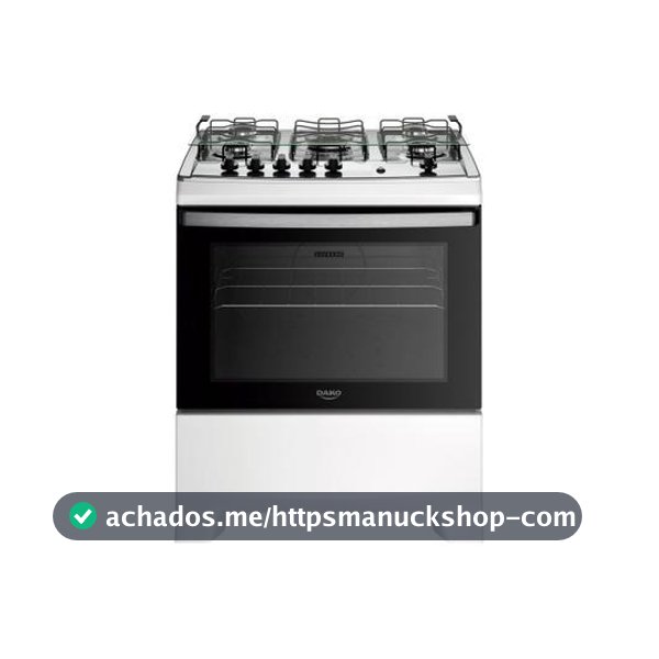 Fogão 5 Bocas Dako Branco Supreme