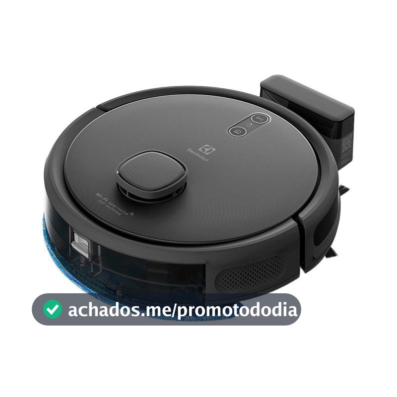 Robô Aspirador Limpa Piso Electrolux Experience ERB60 140W com Mapeamento Compatível com Alexa 3016AEG0002