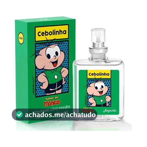 Perfume Colônia Cebolinha Deo Jequiti Turma Da Mônica 25ml - Kit de Perfume