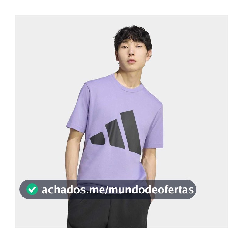 Camiseta Adidas Big Logo Masculina
