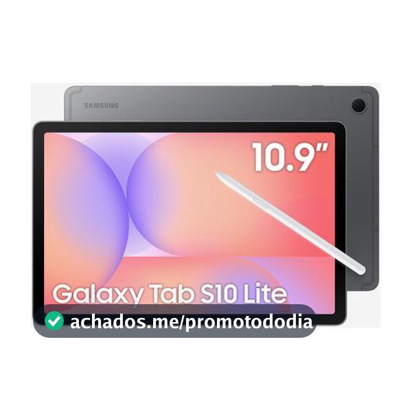 Tablet Samsung Galaxy Tab S10 Lite com Caneta e Capa 6GB RAM 128GB 10.9" Android Exynos 1380 Wi-Fi - Tablets - Magazine Duduocha