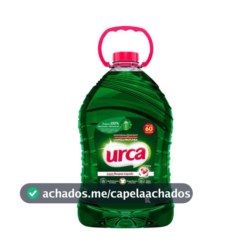 Lava Roupas Liquido Urca Verde 5l