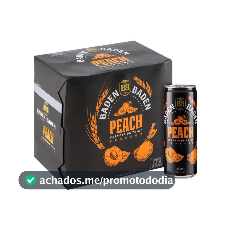 Cerveja Baden Baden Peach Puro malte