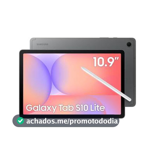 Tablet Samsung Galaxy Tab S10 Lite WiFi, 256GB, 8GB RAM, Tela 10.9", S Pen e Capa Smartbook Cover Inclusas - Tablet Samsung - Magazine Ofertasdojersu