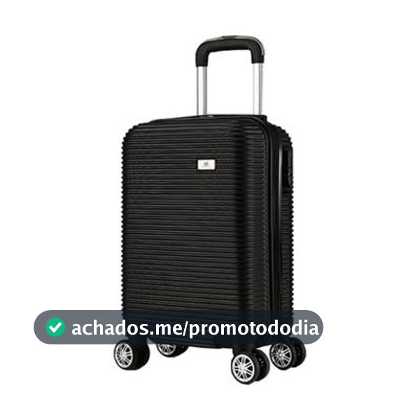 Mala De Viagem Bordo Pequena 10kg P+ Em Abs Padrão Anac