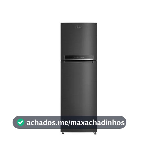 Geladeira Frost Free Duplex 425L Inverter Preta Midea