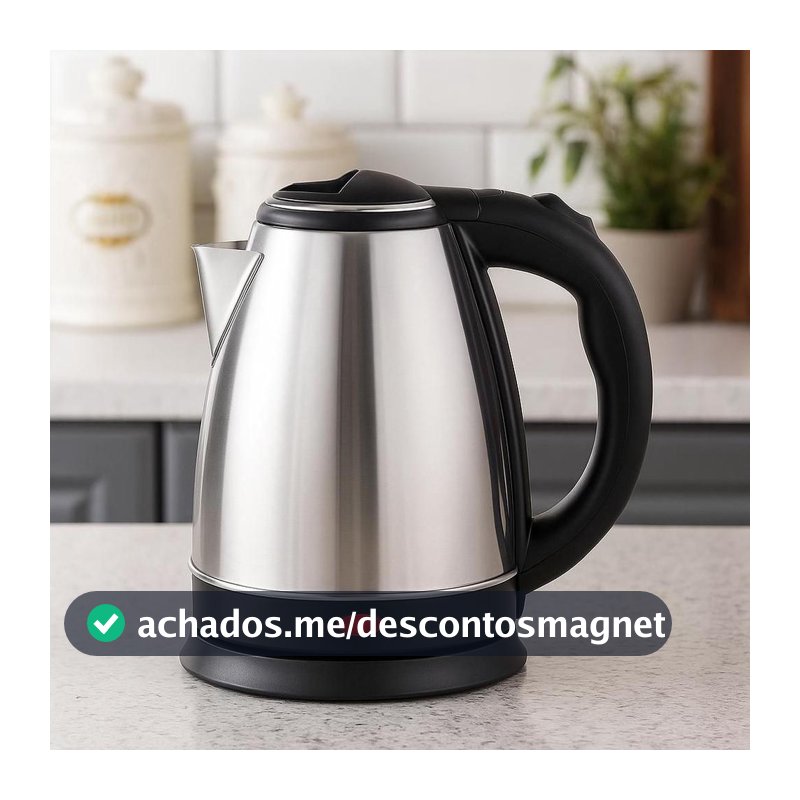 Chaleira Elétrica Portátil Inox Jarra Bule Elétrico 2 Litros - Startools - Chaleira Elétrica - Magazine Compreiapromo