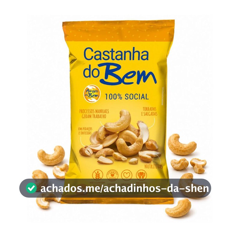 Castanha de Caju do Bem 50g Amigos do Bem