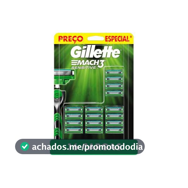 Carga para Aparelho de Barbear Gillette