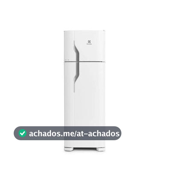 Geladeira Electrolux Cycle Defrost 260L Super Freezer Duplex Branca DC35A