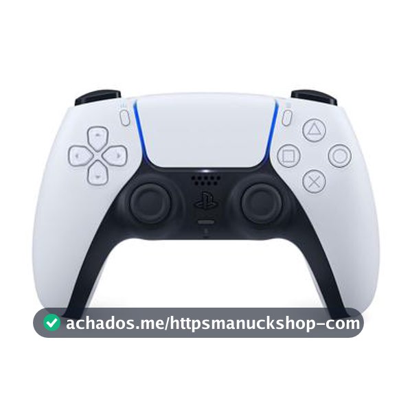 Controle Sony DualSense PS5, Sem Fio, Branco - 3005767 - Outros Games