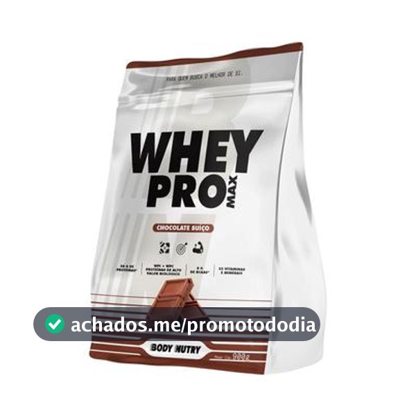 Whey Pro Protein 900g Isolado e Concentrado WPI + WPC 36 g de proteínas 8g BCAAs  Body Nutry - Whey Protein