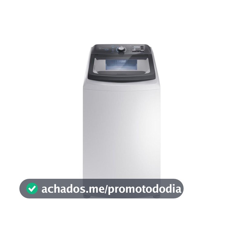 Lavadora de Roupas Electrolux 14,5kg Cesto Inox 11 Programas de Lavagem Branco Efficient LEE15