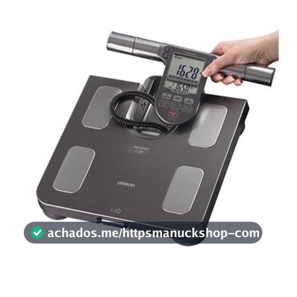 Balança Digital de Controle Corporal Omron HBF-514C com Bioimpedância e 6 Pontos de Contato
