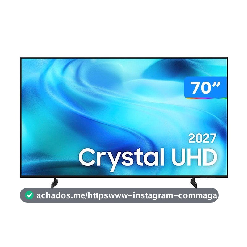 Smart TV 70" Samsung 4K UHD LED UN70U8000HGXZD One UI Tizen 2027
