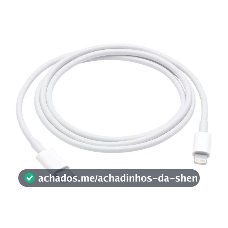 Cabo de USB-C para Lightning 1m Apple Original