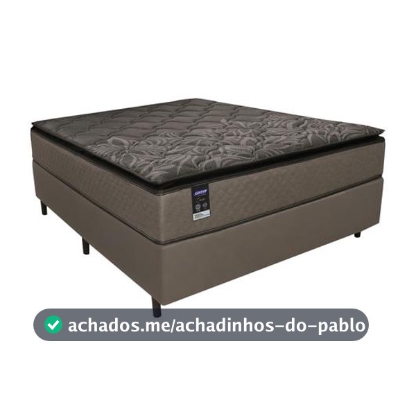 Cama Box (Box + Colchão) Casal Gazin de Molas