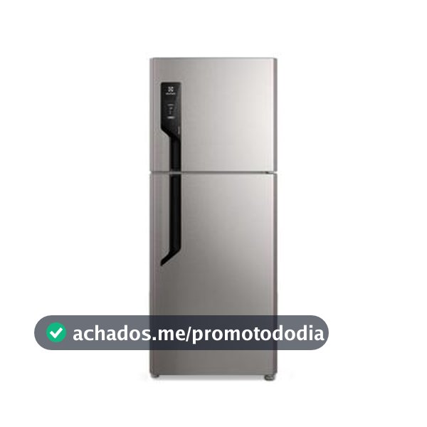 Geladeira Electrolux Frost Free com AutoSense 432L Efficient Duplex Inox Look (TF70S)