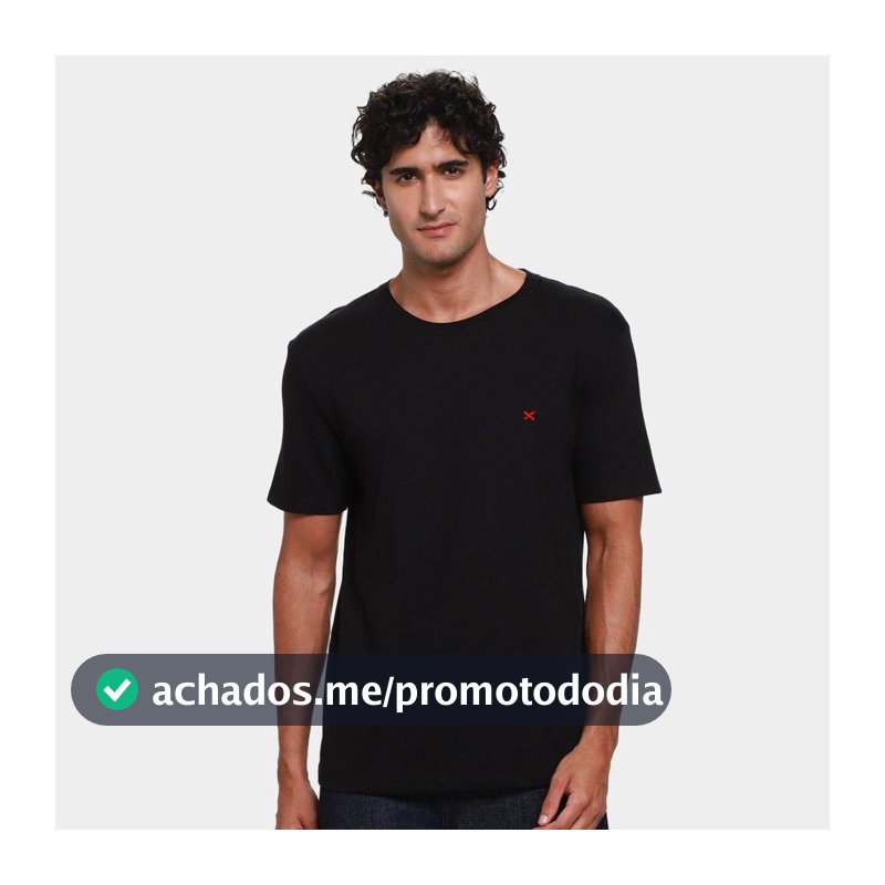 Camiseta Hering World Com Bordado Masculina - Camiseta Masculina - Magazine Larycomvoce