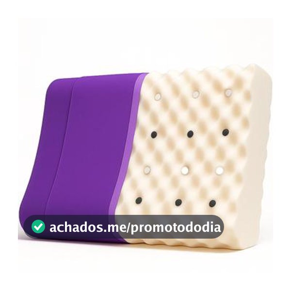 Travesseiro Para Ronco Dor Cervical Postura Apneia do Sono Magnético Pastilhas IVL - Pillowmanta - Travesseiro Cervical - Magazine Nessafaustino