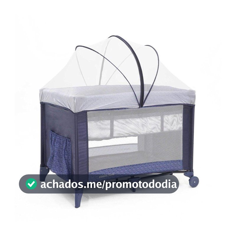 Berço Portátil Cosco Kids Nanny 2 Níveis de Altura