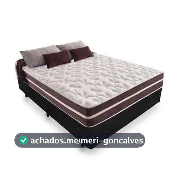Cama Box Casal + Colchão De Molas Prime Colchões Classic Superlastic 138x188x64