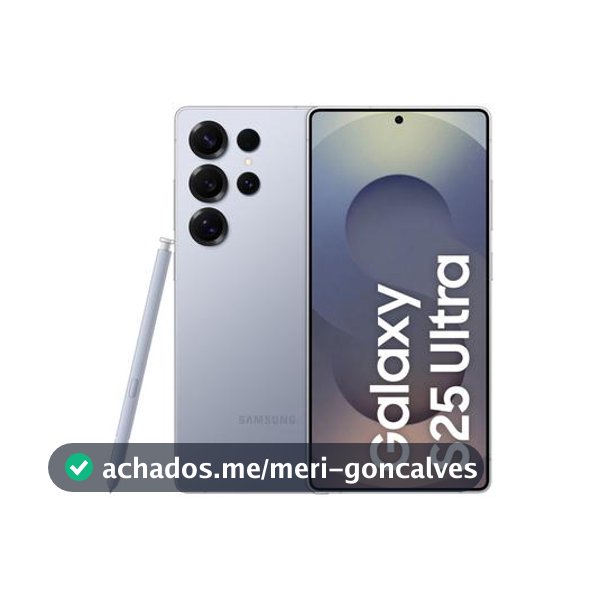 Celular Galaxy S25 Ultra 5G 256GB Galaxy AI Titânio Azul 6,9" 12GB RAM Câm. Quádrupla 200+50+10+50MP Bateria 5000mAh Dual Chip - Galaxy S25 Ultra - Magazine Francyvan