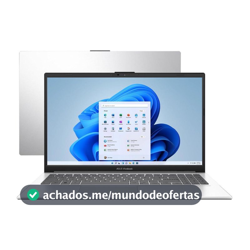 Notebook ASUS Vivobook Go 15 Intel Core i3 N305 8GB RAM SSD 256GB Full HD Windows 11 E1504GA-NJ434W - Notebook Asus - Magazine In_2936609