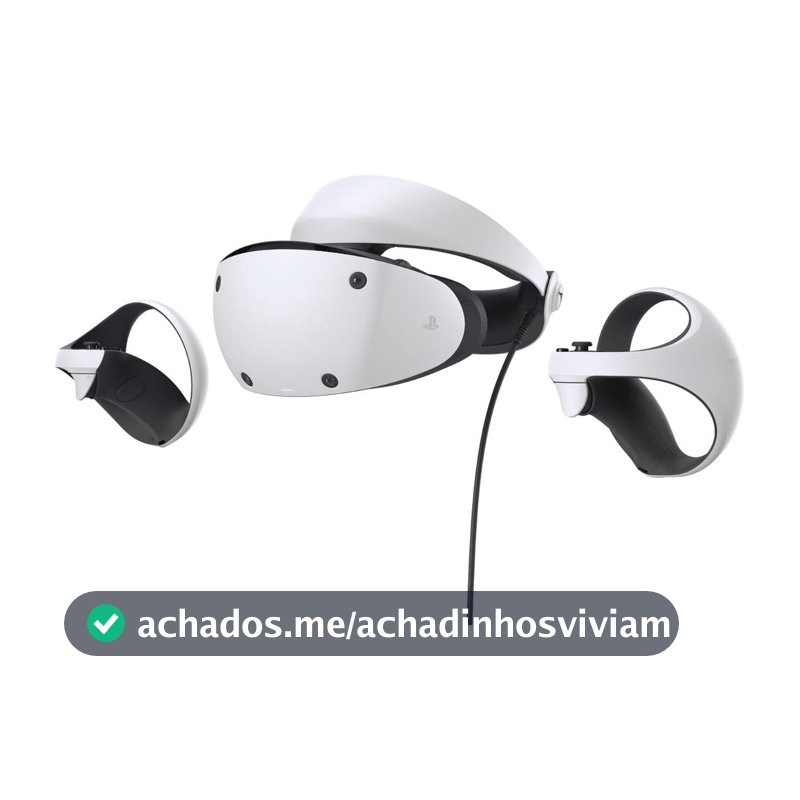 Óculos de Realidade Virtual para PS5 Oled Sony PlayStation VR2 - VR / Óculos de Realidade Virtual para Notebook