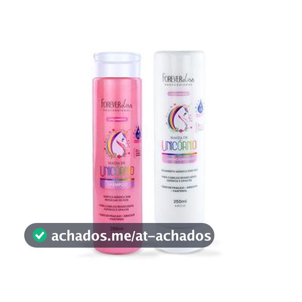 Kit Shampoo E Condicionador Magia De Unicórnio