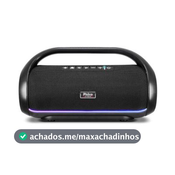 Caixa de Som Speaker Philco Extreme 220W PBS220BT Preto Bivolt