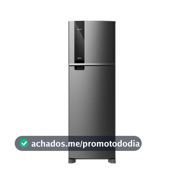 Geladeira Frost Free Duplex 415 Litros cor Inox Brastemp - BRM51MK - Geladeira / Refrigerador - Magazine Espiadeofertinha