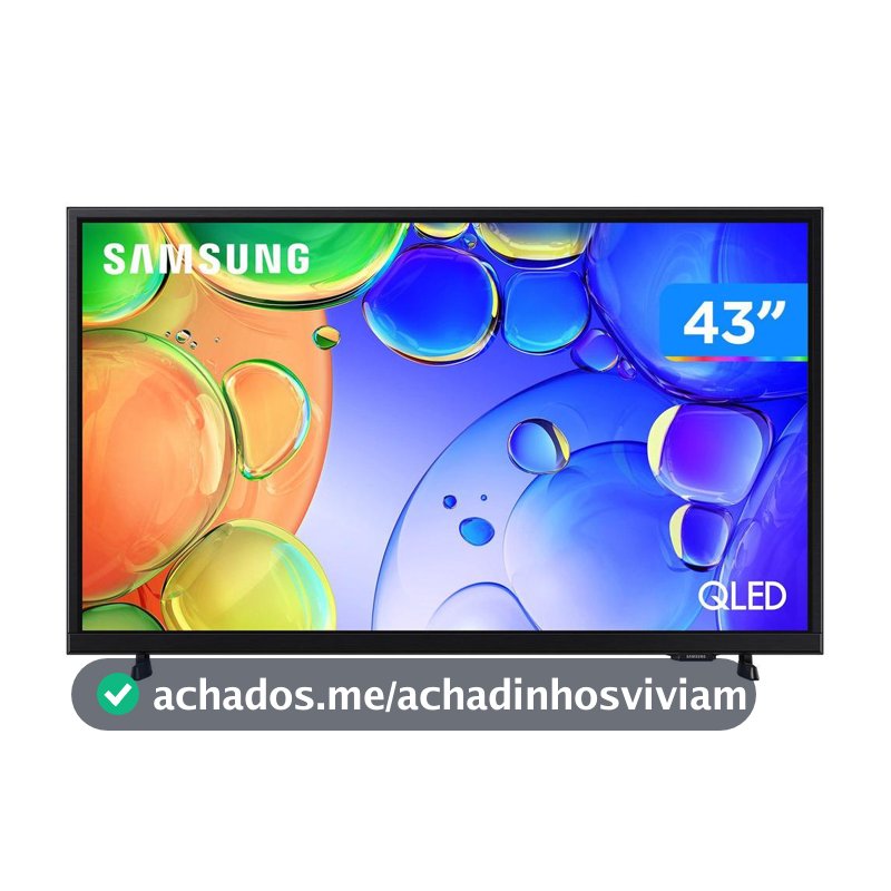Smart TV Samsung Full HD QLED Q5F Tizen QN43Q5FAAGXZD 2025