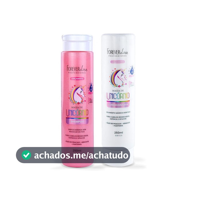 Kit Shampoo E Condicionador Magia De Unicórnio