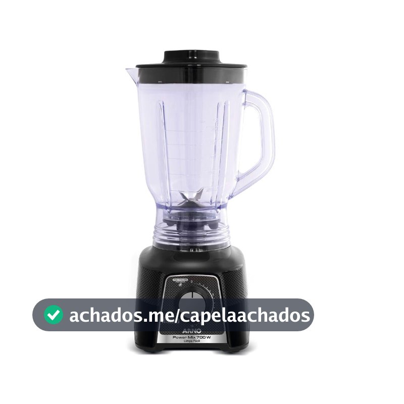 Liquidificador Powermix Arno 700w LQ33 Preto 127V
