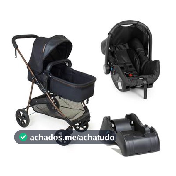 Carrinho Bebê Napoli Bebê Conforto E Base - Galzerano