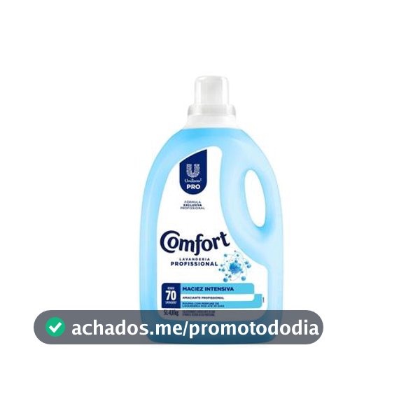 Amaciante Comfort Lavanderia Profissional Maciez Intensa 5L