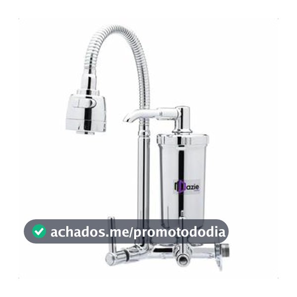 Torneira com Filtro Gourmet Cozinha Parede Dazie Metais